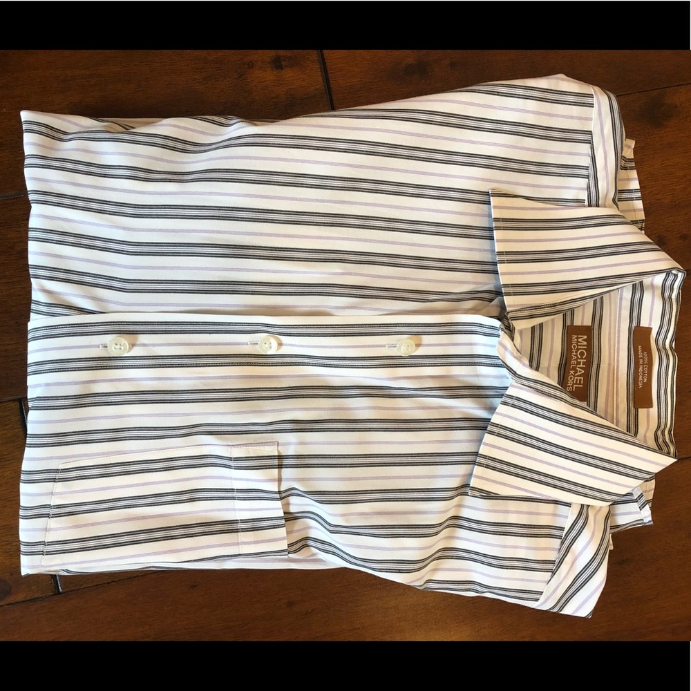 Michael Kors dressy casual button down shirt in XL